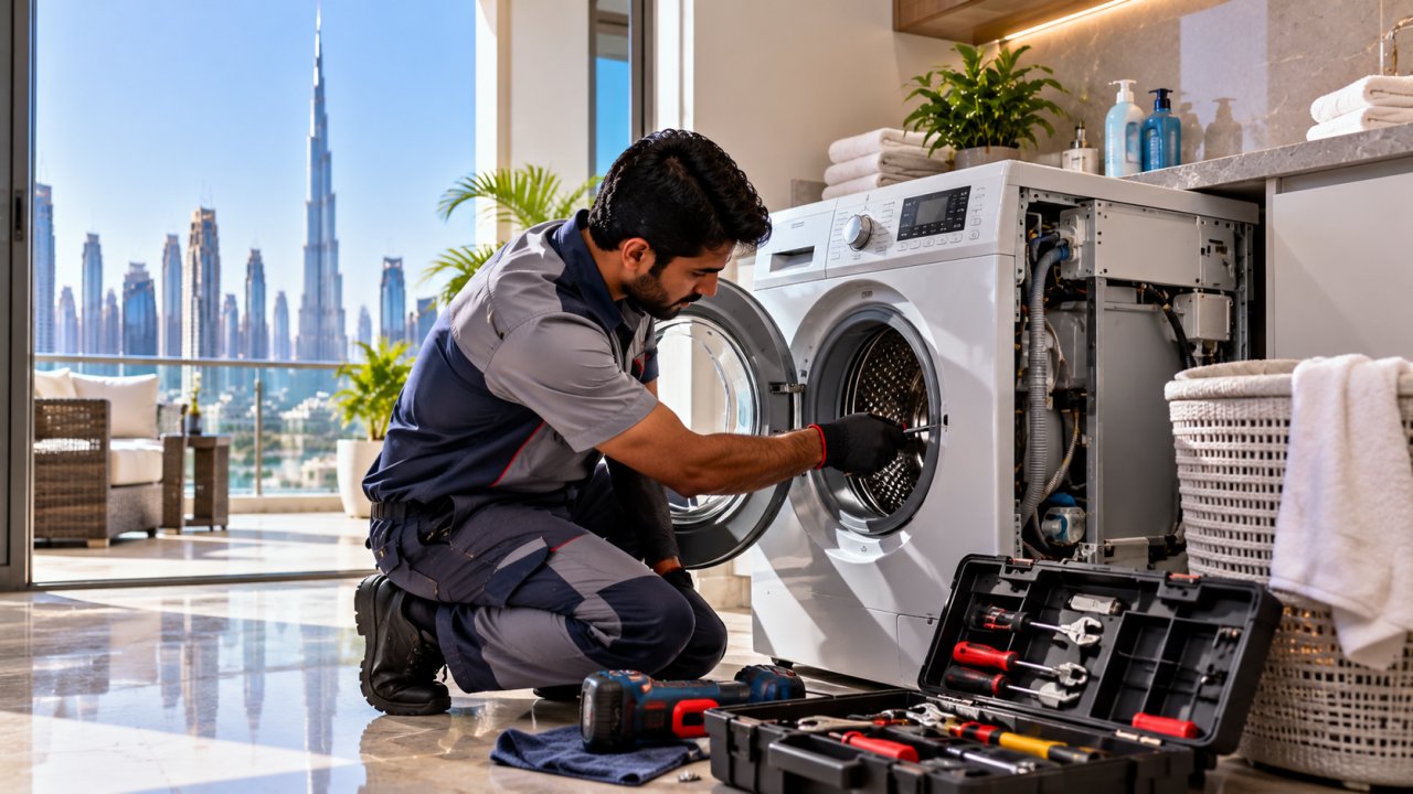 Common Washing Machine Problems in Dubai Homes and When to Call a Repair Expert