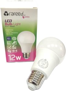 Led 12W E27 Round Type Rafeed