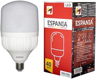 Led 40W E27 6500K Pillar Shape Espania