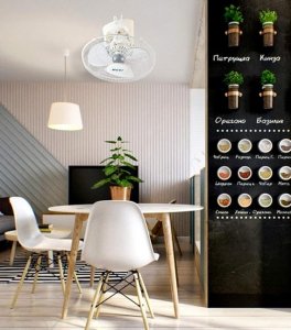 MODI Orbit Fan,16-inch 360 Degree