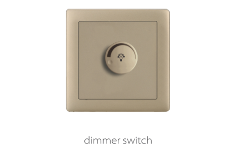 V1 Golden Dimmable Switch