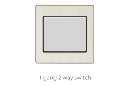 V3 Coffee Aluminum 1-4gang 2 Way