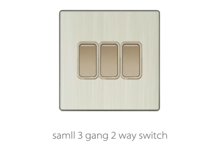 V3 Golden-Aluminum Small Switch