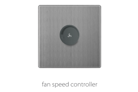 V3 Coffee-Stainless Dimmable Switch