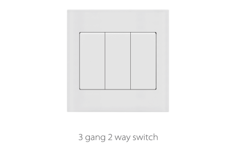 V4 Ivory 1-4 Gang 2 Way Switch