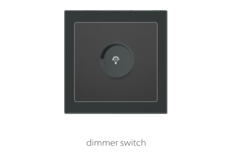 V4 Black Dimmable Switch Series