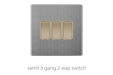 V3 Golden-Stainless Small Switch