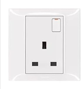 Legrand Belanko 13A Single Switch Socket