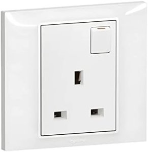Legrand Belanko 13A Single Switch Socket