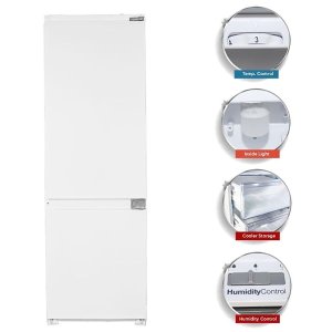 NOBEL Builtin - Refrigerators Double Door 256L White Turkey NBR300