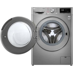 LG Front Load Washer Dryer 10Kg Washer & 7Kg Dryer AI DD Steam+ Bigger Capacity F4V5RGP2T