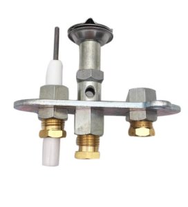 Silver liquefied gas trigeminal ignition head gas stove