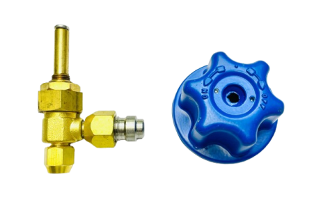 Gas Control Valve Tap Blue For Commercial Gas Cookers