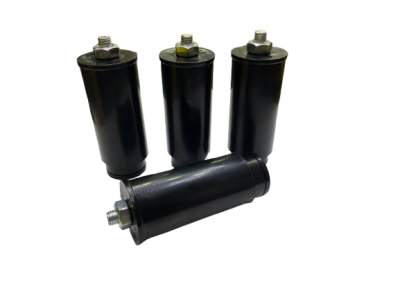 LPG Gas Stove Legs with Inner Stainless Steel Nut - Bolt (Black) - Set of 4 Pieces