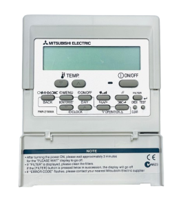 MITSUBISHI  ELECTRIC PAR-21MAA Thermostat