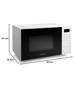 H20MOWS4 MWO,Hisense 20L Microwave Oven, Preset Cooking Menus, 11-levels
