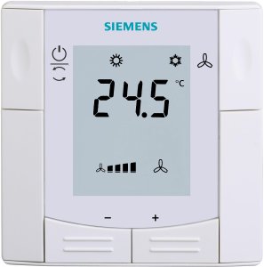 SIEMENS Flush Mount Room Thermostat RDF300.02