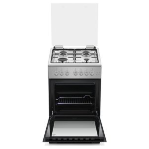 Haier Gas Cooking Range 4 Burners Freestanding Oven Capacity stainless steel Model HCR6060GT2