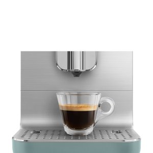 Smeg Bean to Cup Coffee Machine with Integrated Milk System, BCC13EGMUK