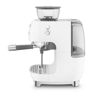 Smeg Coffee Machine with Grinder, EGF03WHUK