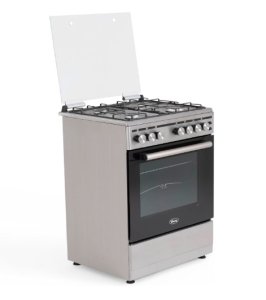 Terim 60 Cm Gas Cooking Range, 4 Gas Burners With Semicast Iron Pan Support, Stainless Steel