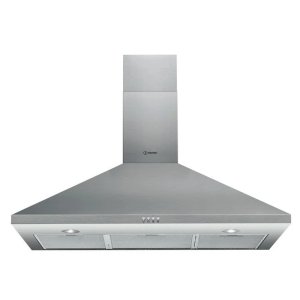 Indesit 90 cm Built-In Chimney Hood, Stainless Steel