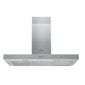 Indesit 90 cm Built In Chimney Hood, Stainless Steel