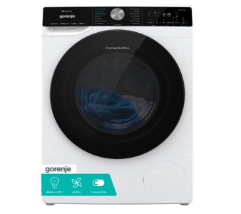 Gorenje 10.5 Kg Front Load Washing Machine with Inverter Motor, Wifi Enabled Operations, Wave Drum, 1400 RPM, White