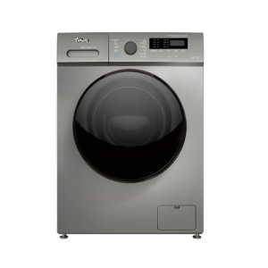 Terim 7kg Front Load Fully Automatic Washing Machine TERFL714SKYT, 1400 RPM, Inverter Motor, Quick Wash, LED Display, 5-Star ESMA Rating, Silver