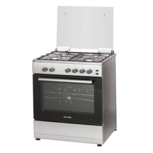 Wolf Power 60 Cm, Gas Cooking Range With 4 Gas Burners, Automatic Ignition, Stainless Steel, Wcr6060Fs, 1 Year Warranty