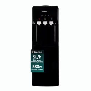 Hisense Hot and Cold Water Dispenser H96WDTB3S1, 12L Storage Cabinet, Fast Cooling, Powerful Compressor